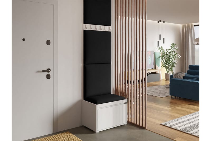 Kenmare Highboard Black/White - Oppbevaring - Skap - Oppbevaringsskap