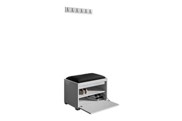 Kenmare Highboard Black/White - Oppbevaring - Skap - Oppbevaringsskap