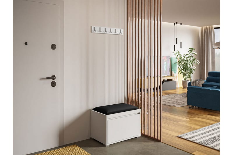 Kenmare Highboard Black/White - Oppbevaring - Skap - Oppbevaringsskap