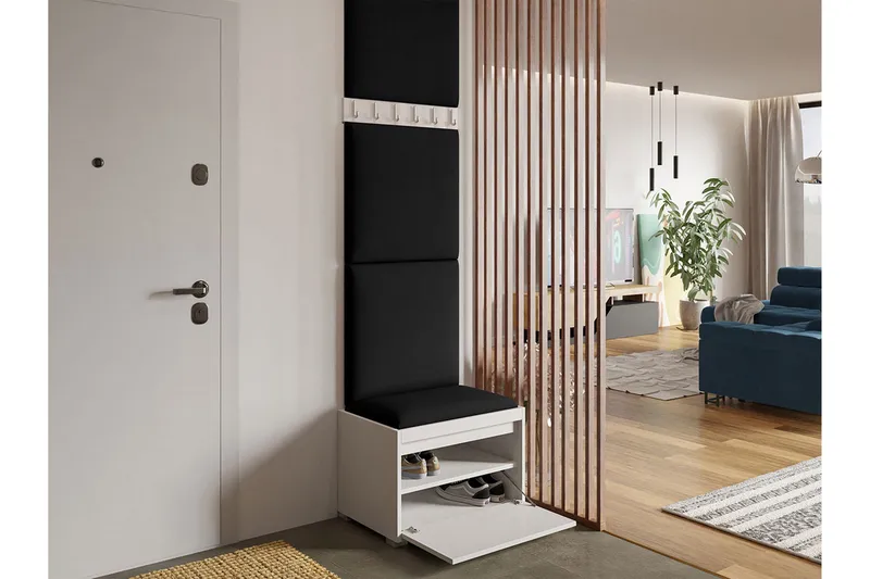 Kenmare Highboard Black/White - Oppbevaring - Skap - Oppbevaringsskap