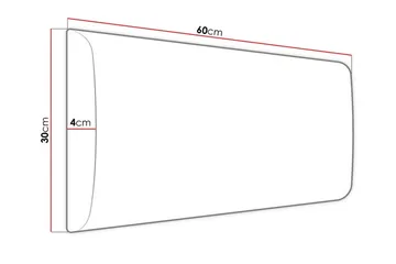Kenmare Highboard Black/White - Oppbevaring - Skap - Oppbevaringsskap
