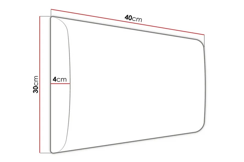Kenmare Highboard Grey/Black - Oppbevaring - Skap - Oppbevaringsskap