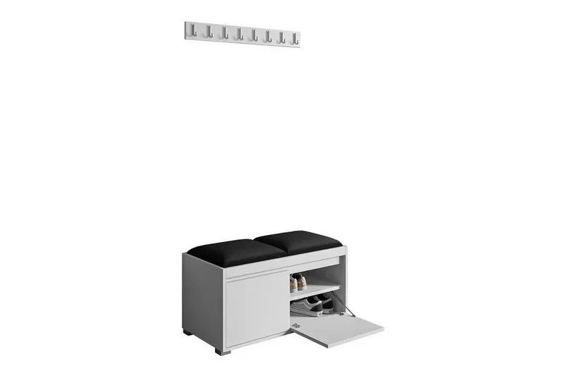 Kenmare Highboard White - Oppbevaring - Skap - Oppbevaringsskap