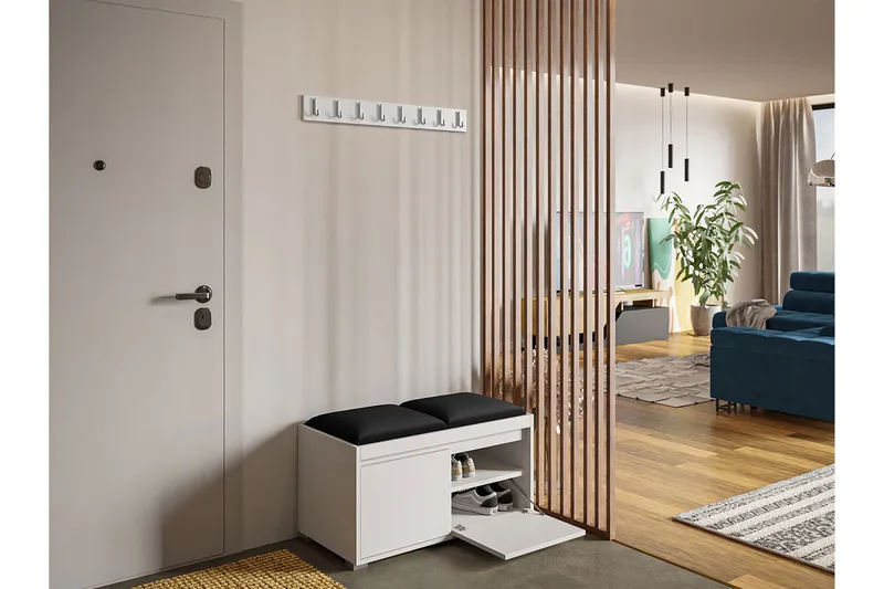 Kenmare Highboard White - Oppbevaring - Skap - Oppbevaringsskap