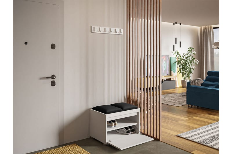 Kenmare Highboard White - Oppbevaring - Skap - Oppbevaringsskap