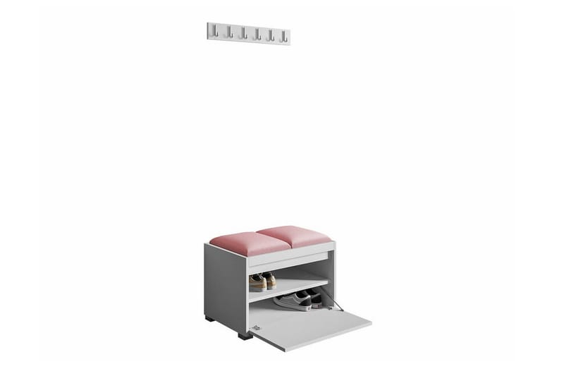 Kenmare Highboard White - Oppbevaring - Skap - Oppbevaringsskap