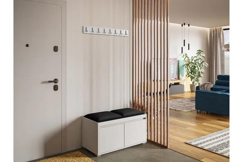 Kenmare Highboard White - Oppbevaring - Skap - Oppbevaringsskap