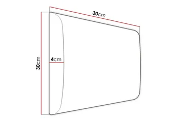 Kenmare Highboard White/Black - Oppbevaring - Skap - Oppbevaringsskap