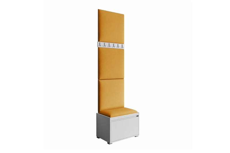 Kenmare Highboard Yellow/White