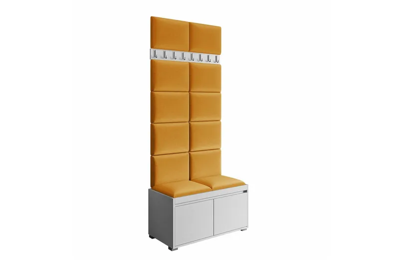 Kenmare Highboard Yellow/White