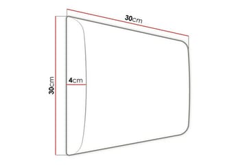 Kenmare Highboard Yellow/White - Oppbevaring - Skap - Oppbevaringsskap
