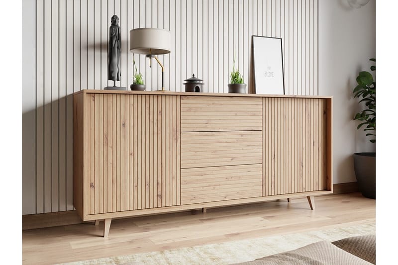 Kintore Highboard - Brun - Oppbevaring - Skap - Oppbevaringsskap