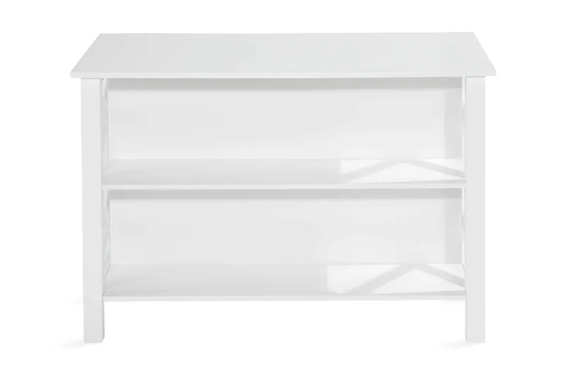 Kjøkkenøy Aveza 135x80x90 cm - Hvit - Oppbevaring - Oppbevaringsmøbler - Kjøkkenøy