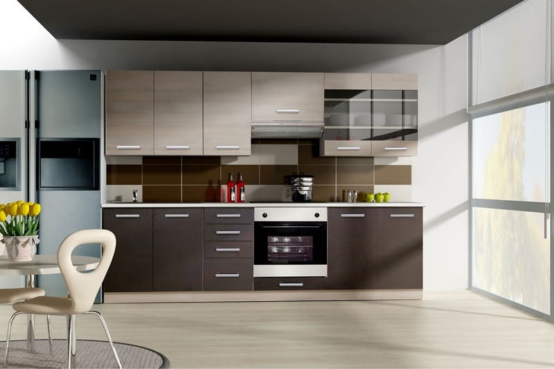 Kjøkkenmøbel Chamonix - Hvit - Oppbevaringsskap