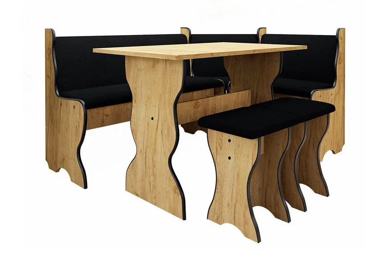 Kjøkkenskap Carnew, Svart