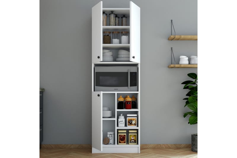 Kjøkkenskap Jarden 35x60 cm - Hvit - Oppbevaring - Skap - Oppbevaringsskap