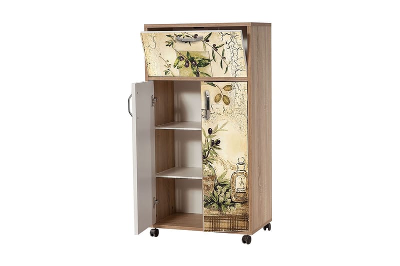 Kjøkkenskap Kicker 116 cm - Tre / Natur - Oppbevaring - Skap - Oppbevaringsskap