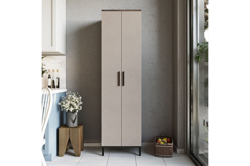 Kjøkkenskap Matgum 36x50 cm - Brun / antrasitt - Oppbevaringsskap