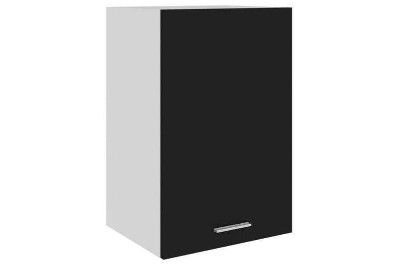 Kjøkkenskap svart 39,5x31x60 cm sponplate - Svart - Oppbevaringsskap