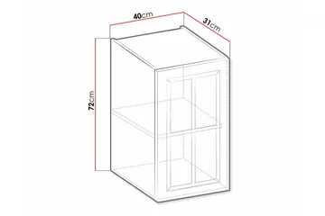 Kjøkkenskap Templemore 40 cm - Oppbevaring - Skap - Oppbevaringsskap