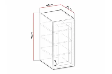 Kjøkkenskap Templemore 40 cm - Oppbevaring - Skap - Oppbevaringsskap