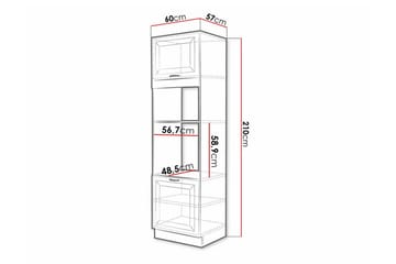 Kjøkkenskap Templemore 60 cm - Oppbevaring - Skap - Oppbevaringsskap