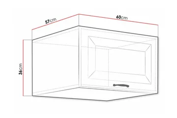 Kjøkkenskap Templemore 60 cm - Oppbevaring - Skap - Oppbevaringsskap
