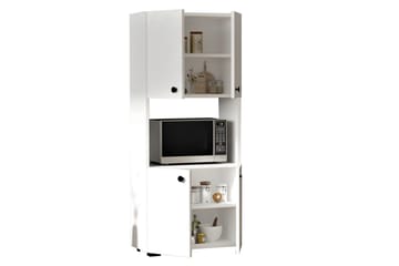 Kjøkkenskap Violaceae 60x140 cm - Hvit - Oppbevaring - Skap - Oppbevaringsskap