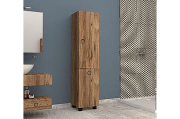 Kolpelle Baderomsskap - Brun - Oppbevaring - Skap - Oppbevaringsskap