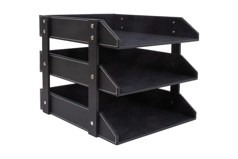 Walter Dokumentrute Svart lær