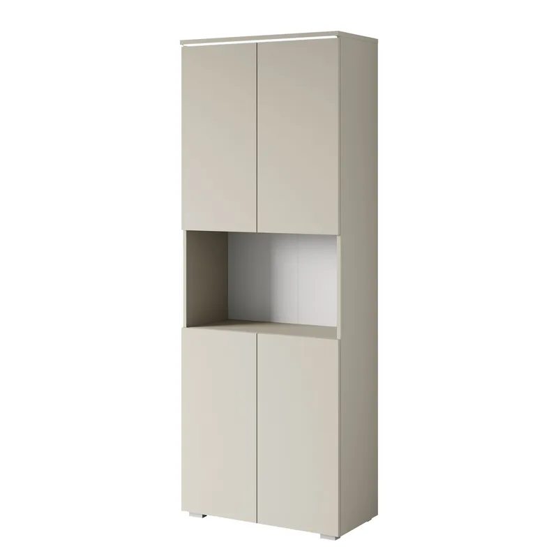 garderobeskap Dokumentskap VERA 70 + LED beige