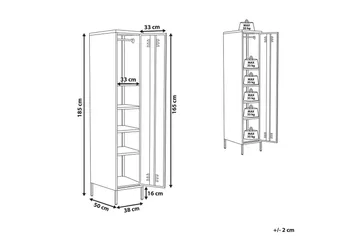 Kontorsskap Frome - Oppbevaring - Skap - Oppbevaringsskap - Kontorsskap - Dokumentskap