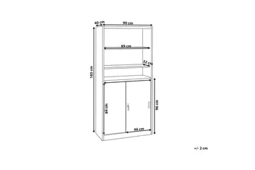 Kontorsskap Muscovite - Oppbevaring - Skap - Oppbevaringsskap - Kontorsskap - Arkivskap & hengemappeskap