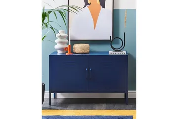 Kontorsskap Uria Blå - Blå - Oppbevaring - Skap - Oppbevaringsskap - Kontorsskap - Dokumentskap