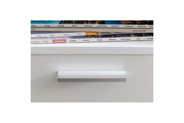 Rullecontainer Wohnling oppbevaringsbrett, 1 dør, foliert sponplate med hjul, moderne stil Hvit - Hvit - Oppbevaring - Oppbevaringsmøbler - Kommode - Skuffeseksjon