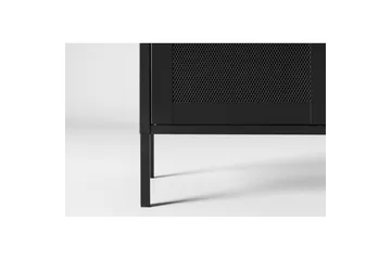 Skap Misha - Svart, 40x80x102 - Oppbevaring - Skap - Oppbevaringsskap - Kontorsskap - Dokumentskap