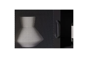 Skap Misha - Svart, 40x80x102 - Oppbevaring - Skap - Oppbevaringsskap - Kontorsskap - Dokumentskap