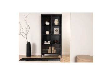 Skap Piring - Svart - Oppbevaring - Skap - Vitrineskap