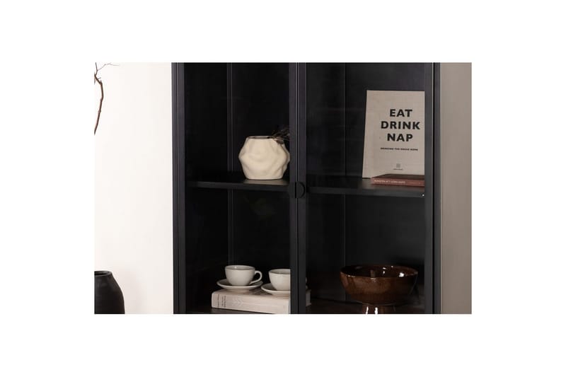 Skap Piring - Svart - Oppbevaring - Skap - Oppbevaringsskap - Kontorsskap - Dokumentskap