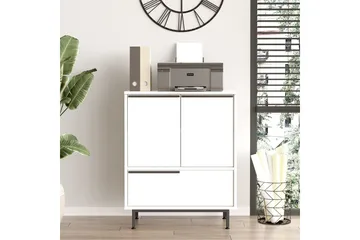 Liyakat Highboard - Hvit - Oppbevaring - Skap - Oppbevaringsskap