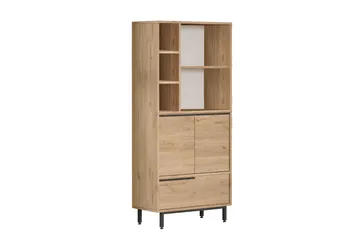 Liyakat Highboard - Valnøtt - Oppbevaring - Skap - Oppbevaringsskap