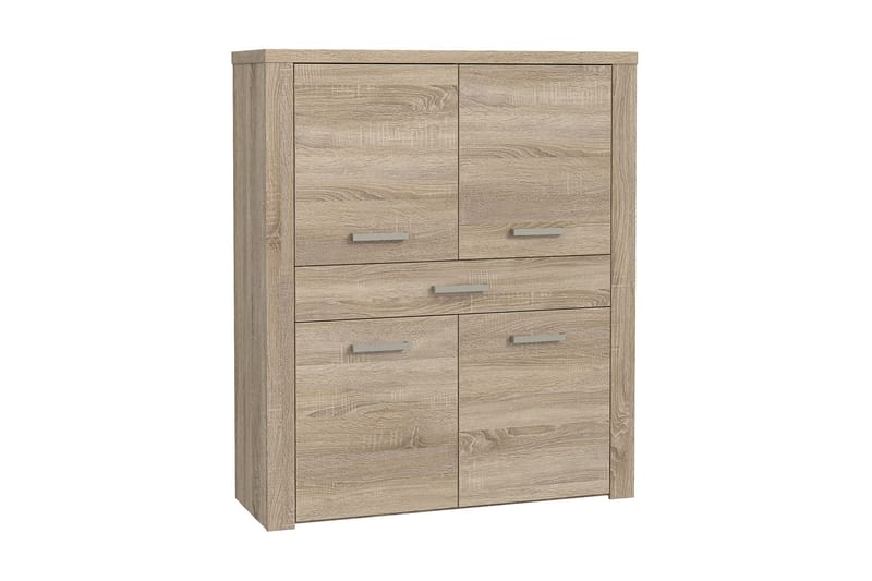 Loannia Highboard 42x117 cm - Brun - Oppbevaring - Skap - Oppbevaringsskap