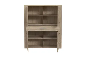 Loannia Highboard 42x117 cm - Brun - Oppbevaring - Skap - Oppbevaringsskap