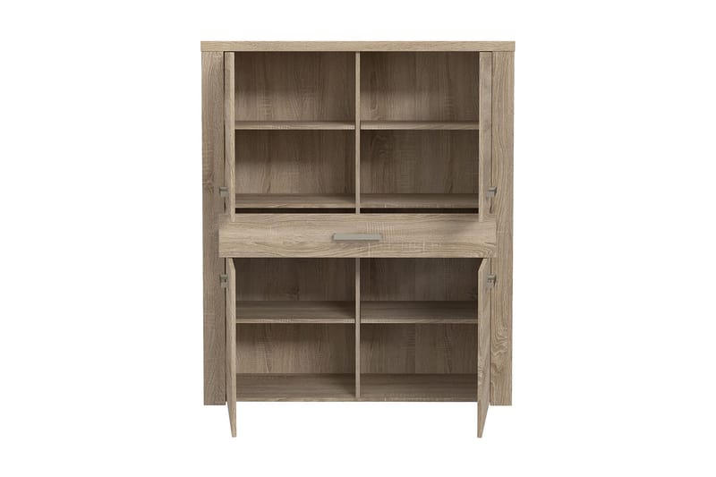 Loannia Highboard 42x117 cm - Brun - Oppbevaring - Skap - Oppbevaringsskap