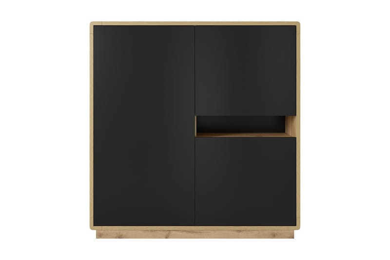 Louetta Highboard 121x126 cm - Flerfarget - Oppbevaring - Skap - Oppbevaringsskap