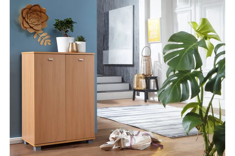 Lynasia Skoskap - Brun - Oppbevaring - Skap - Oppbevaringsskap