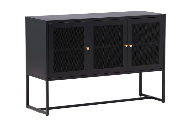 Malla Skapkommode 120x40x80 cm, Sort