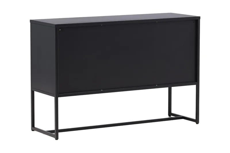 Malla Skapkommode 120x40x80 cm - Sort - Oppbevaring - Skap - Oppbevaringsskap