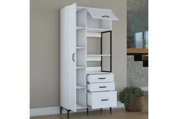 Manorma Highboard - Hvit - Oppbevaring - Skap - Oppbevaringsskap