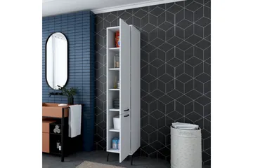 Manorma Highboard - Hvit - Oppbevaring - Skap - Oppbevaringsskap